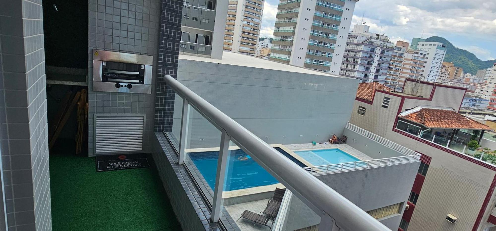 A Melhor Localizacao Da Praia Grande/Sp Esterno foto