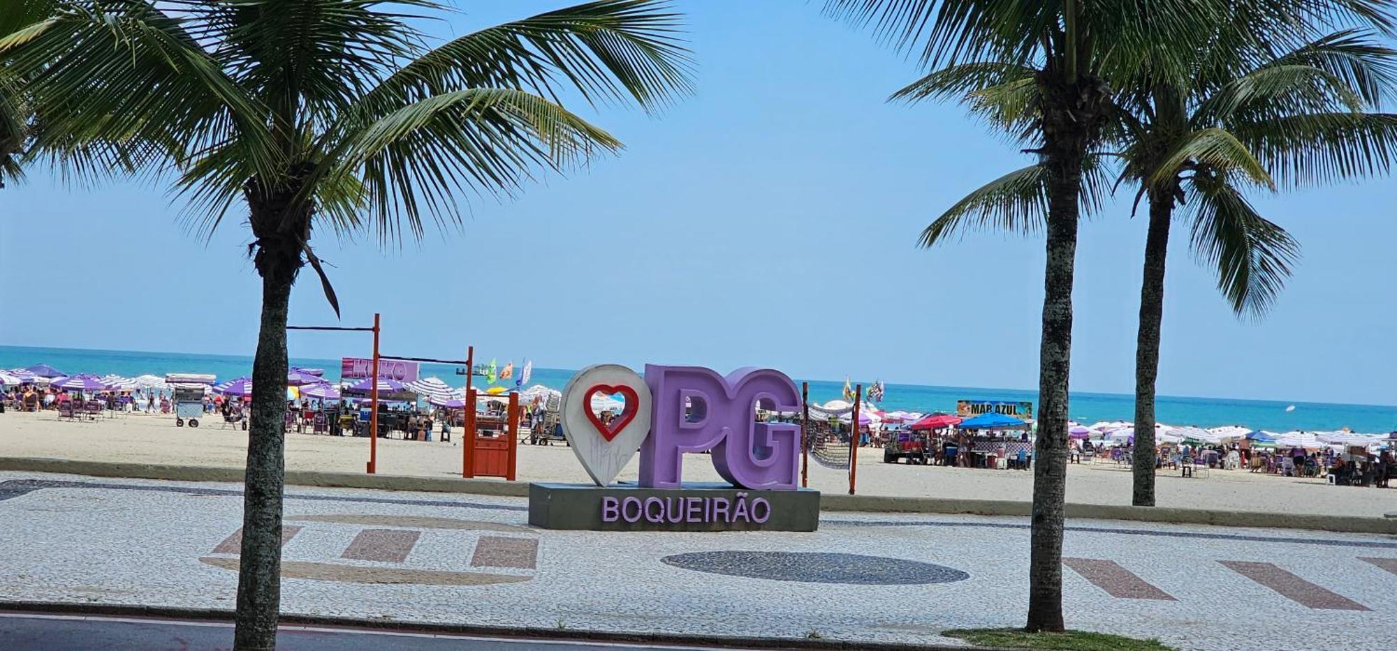 A Melhor Localizacao Da Praia Grande/Sp Esterno foto